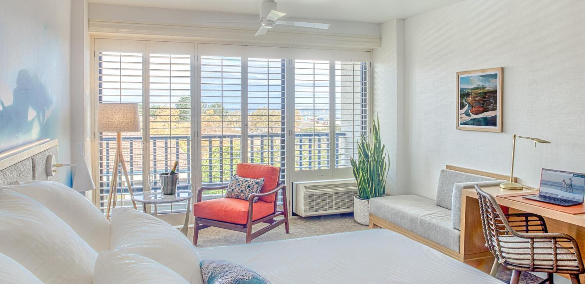 Partial Harbor View One King Bed